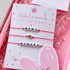 Set Regalo para Futura Mamá | Pulseras Personalizadas