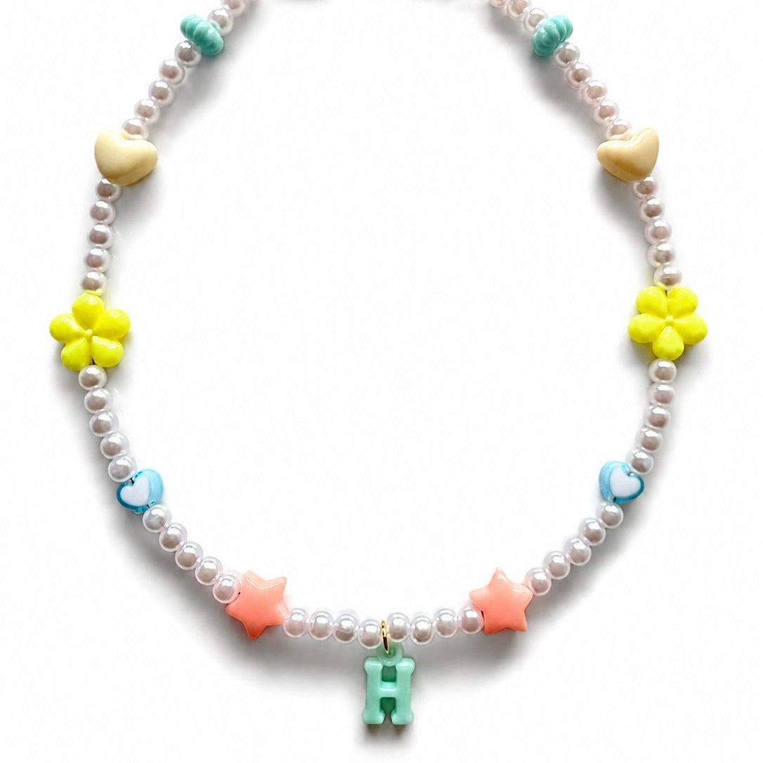 Collares Inicial Party ✨ | Recuerdos personalizados de cumpleaños