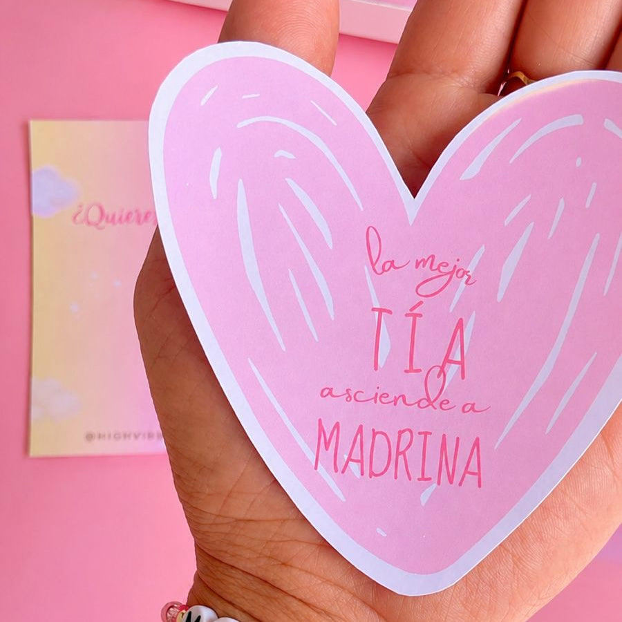 Set Petición de Madrina Personalizado | Pulseras con Nombres