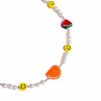 Collar Happy Vibes con charms